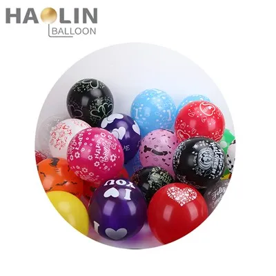 Balon s petstranskim tiskom